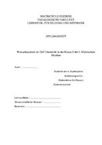 Diplomdarbs 'Wortschatzarbeit im DaF-Unterricht in der Klasse 8 der 1.Mittelschule Rēzekne', 1.
