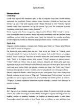 Konspekts 'Agrīnā literatūra', 1.