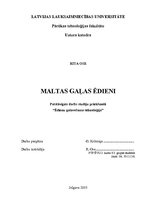 Referāts 'Maltās gaļas ēdieni', 1.