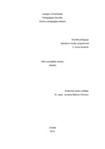 Referāts 'Man svarīgākās atziņas par bērnu audzināšanu', 1.