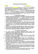 Paraugs 'Dzīvojamās telpas īres līgums', 1.