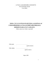 Referāts 'Tekila, tās gatavošana un lietošana, sajaukšana ar citiem dzērieniem', 1.