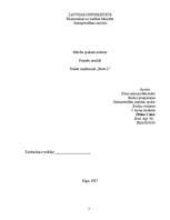 Prakses atskaite 'Prakses atskaites finanšu analīzē uzņēmumā "X"', 1.