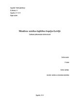 Referāts 'Mūsdienu mūzikas izglītības iespējas', 1.