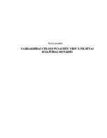 Referāts 'Vardarbības cēloņi pusaudžu vidū X pilsētas izglītības iestādēs ', 1.