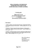 Konspekts 'Komunikācijas situācijas analīze', 1.