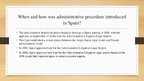 Prezentācija 'Administrative procedure in Spain', 4.