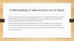 Prezentācija 'Administrative procedure in Spain', 6.