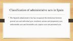 Prezentācija 'Administrative procedure in Spain', 8.