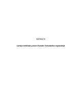 Referāts 'Latvijas iestāšanās process Pasaules Tirdzniecības organizācijā', 1.