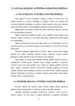 Referāts 'Latvijas reģionu attīstības iespējas', 7.