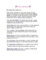 Konspekts 'Kāzu jubilejas', 1.