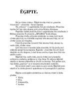 Konspekts 'Ēģipte', 1.