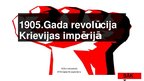 Prezentācija '1905.gada revolūcija', 1.
