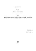 Referāts 'Ikdienā izmantojamo vielu iedarbība uz cilvēka organismu', 1.
