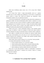 Prakses atskaite 'Grāmatvedības prakses atskaite VAS "Latvijas Pasts"', 2.