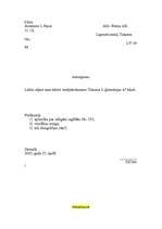 Paraugs 'Autobiogrāfija, CV, iesniegums, paskaidrojums, pateicība, telegramma, sludinājum', 3.