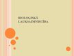 Prezentācija 'Bioloģiskā lauksaimniecība', 1.