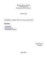 Konspekts 'NAIS izmantošana juridiskajā darbā', 1.