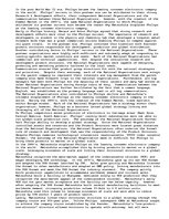 Eseja 'Philips and Matsushita', 1.