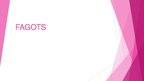 Prezentācija 'Fagots', 1.