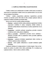 Referāts 'Personālvadības funkcijas organizācijā', 4.