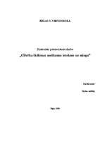 Referāts 'Cilvēka ikdienas notikumu ietekme uz miegu', 1.