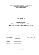 Referāts 'Operētājsistēmas', 1.
