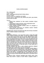 Konspekts 'Lieldienu nodarbības konspekts', 1.