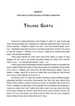 Konspekts 'Triloks Gurtu', 1.