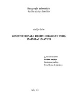 Referāts 'Konstitucionālo tiesību normas, to veidi, īpatnības un avoti', 1.