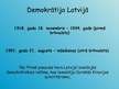 Prezentācija 'Politiskie režīmi Latvijā', 3.