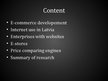 Prezentācija 'E-commerce in Latvia', 2.