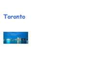 Konspekts 'Toronto Kanādā', 2.