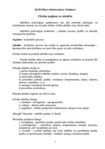 Konspekts 'Attīstības psiholoģijas teorijas', 1.