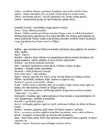 Konspekts 'Annas Brigaderes vārdnīca', 5.