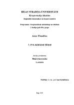 Konspekts 'Makroekonomikas ceturtais seminārs', 1.