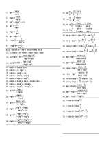 Konspekts '90 тригонометрических формул', 1.