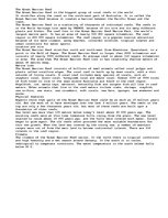 Eseja 'The Great Barrier Reef', 1.