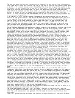 Eseja 'My Trail of Tears', 1.