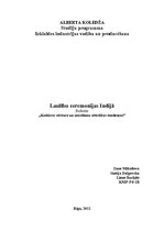 Referāts 'Kāzu ceremonijas Indijā', 1.