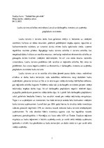 Eseja 'Lauku tūrisma attīstības veicināšana Latvijā un darbaspēka, investoru un uzņēmēj', 1.