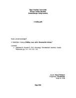 Konspekts 'Politika, vara, valsts. Ekonomiskā sistēma', 1.