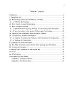 Referāts 'The prevalence of compounding as a term formation pattern in the informative tex', 3.