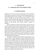 Referāts 'The prevalence of compounding as a term formation pattern in the informative tex', 6.
