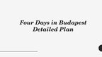 Referāts 'Travel Planning to Budapest', 12.