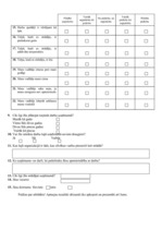 Paraugs 'Darbinieku attieksmes aptauja', 3.