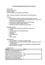 Konspekts 'Nodarbība četrgadīgiem bērniem "Mazais ciemiņš" ar tēlotājdarbības dominanti', 1.