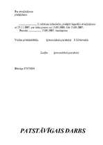 Konspekts 'Dokumentu plūsma organizācijā', 16.