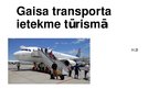 Prezentācija 'Tūrisma problēma. Gaisa transports', 1.